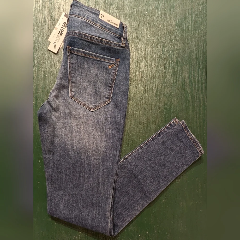 Women's Skinny Jeans Indigo Clash Size 27 Blue Jeans - Picture 6 of 7